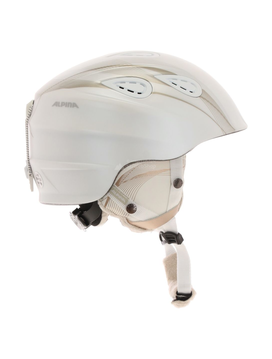 Alpina, Grap 2.0 ski helmet, white prosecco matt