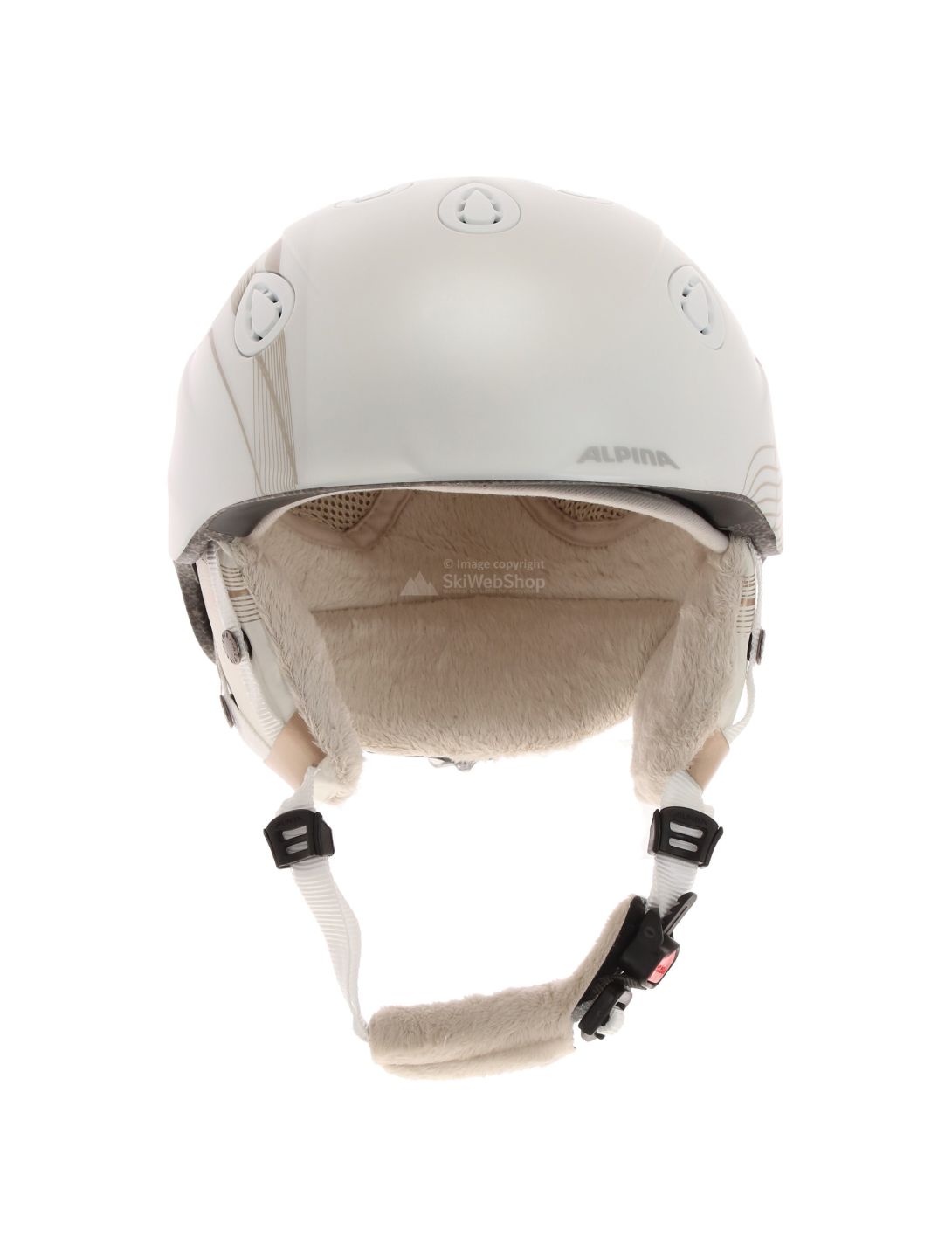 Alpina, Grap 2.0 ski helmet, white prosecco matt