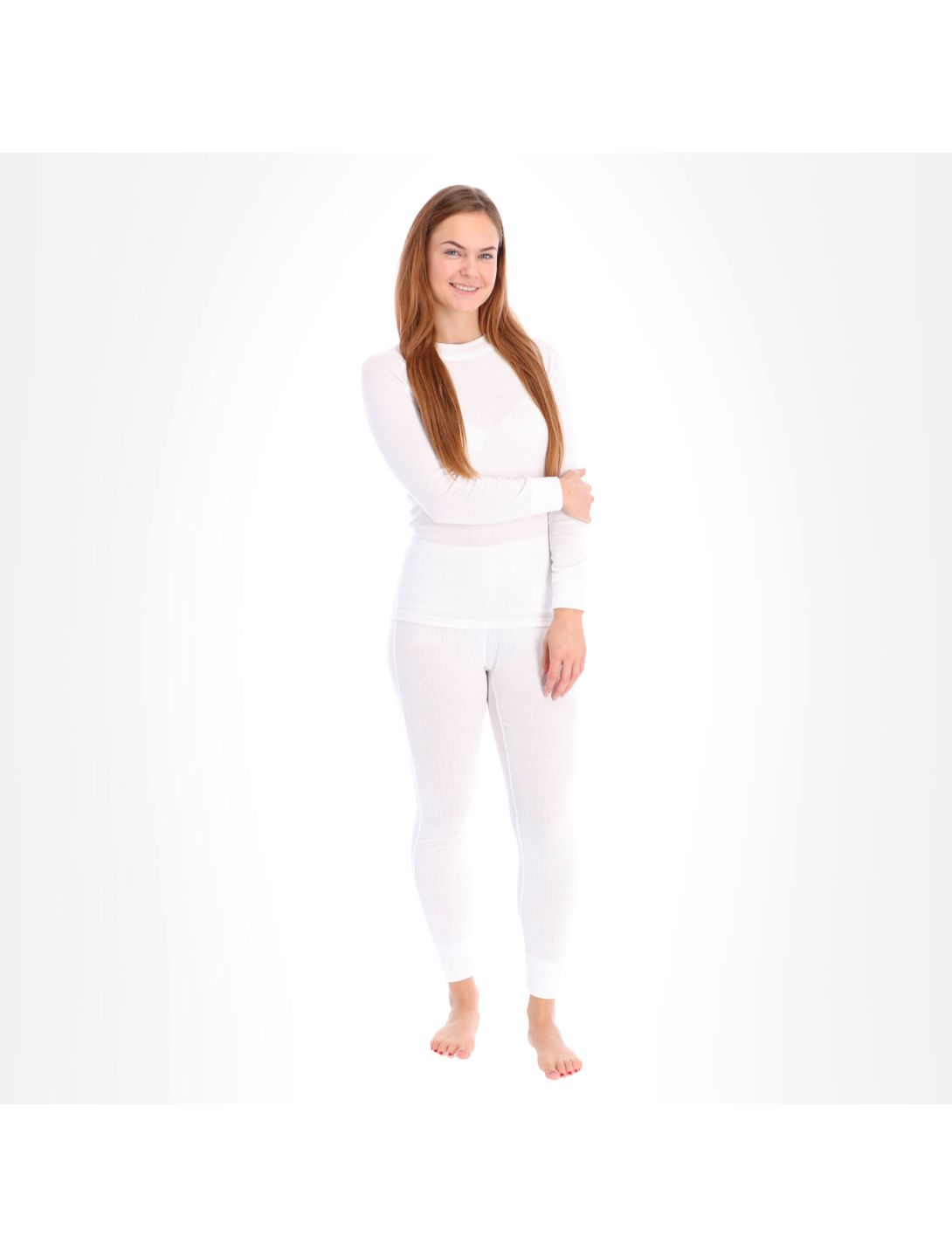 Avento, Thermal Pants 2-pack pantalon thermique 2-pack femmes White blanc 