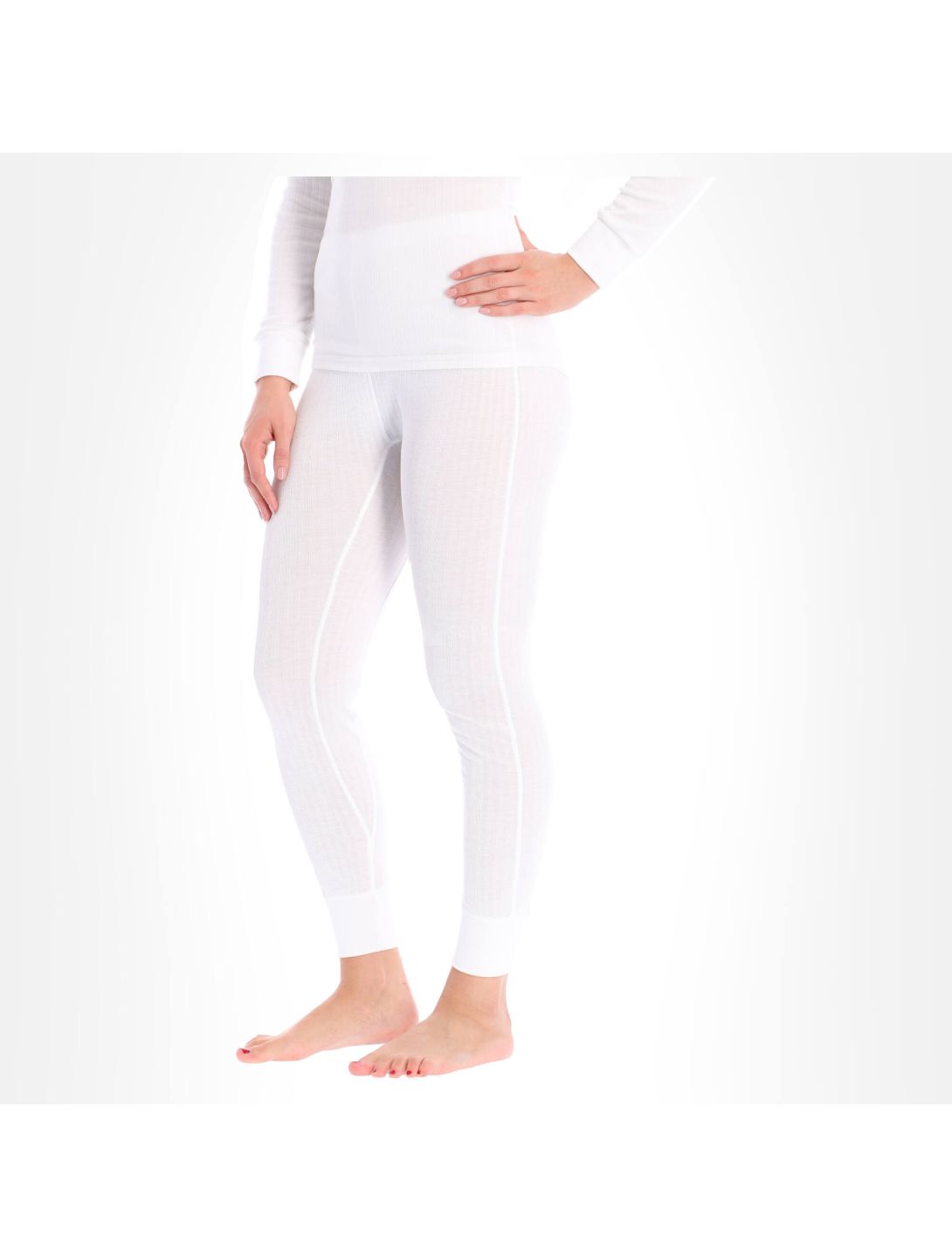 Avento, Thermal Pants 2-pack pantalon thermique 2-pack femmes White blanc 