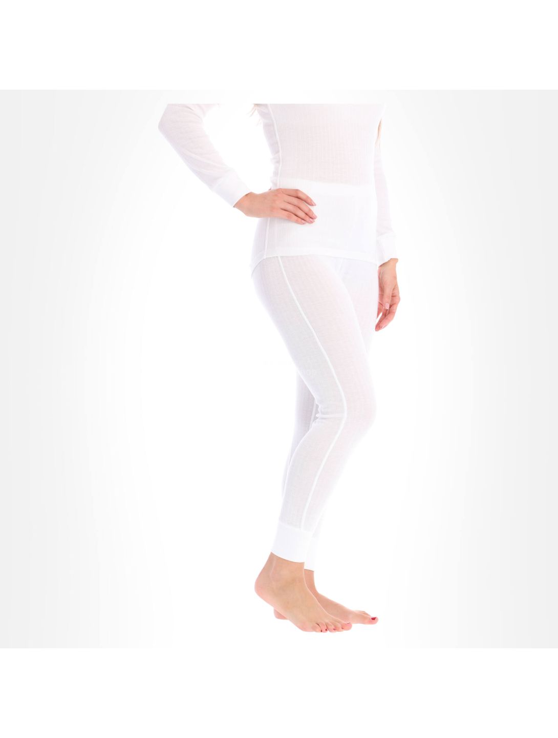 Avento, Thermal Pants 2-pack pantalon thermique 2-pack femmes White blanc 