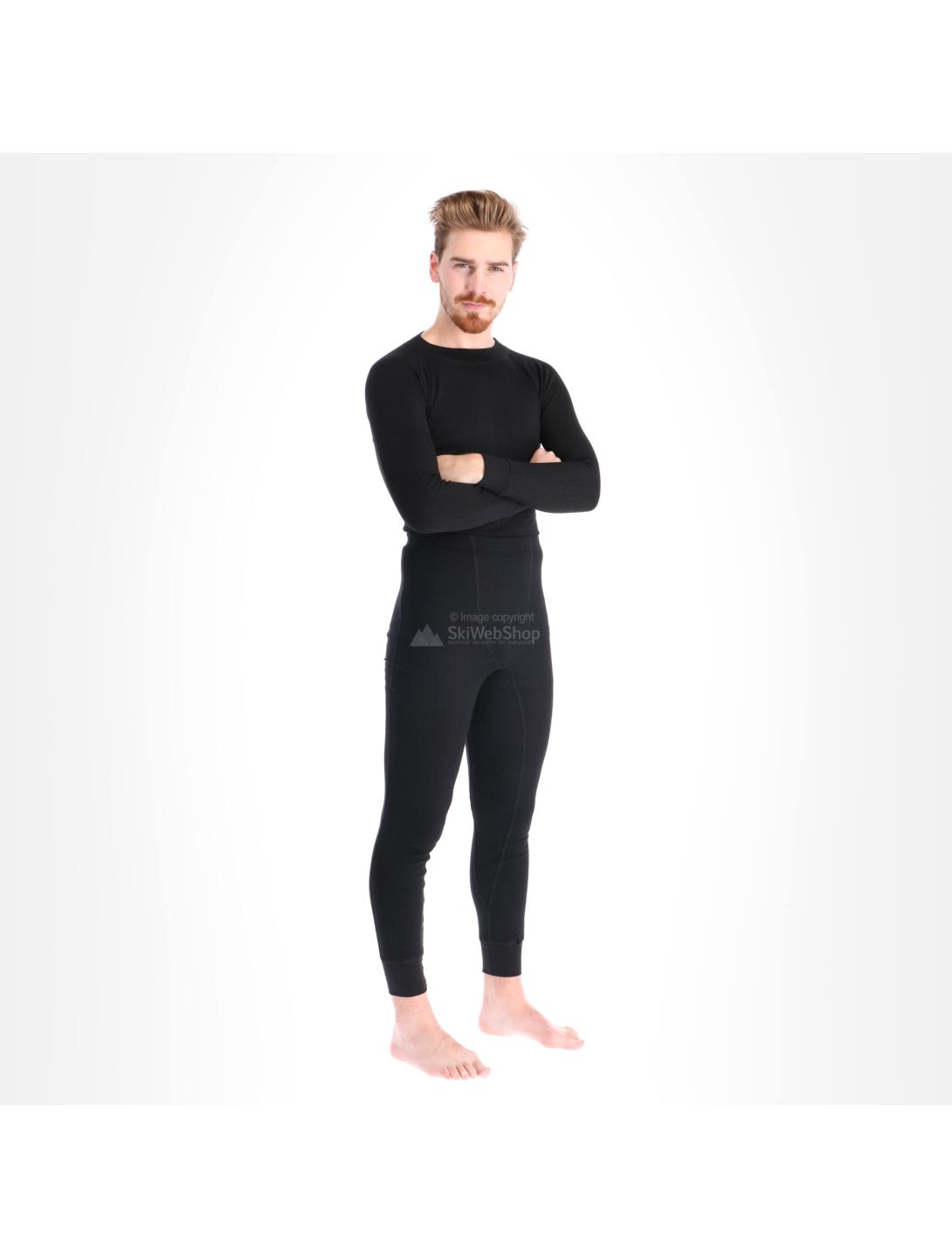 Avento, Thermal Pants 2-pack pantalon thermique 2-pack hommes Black noir 