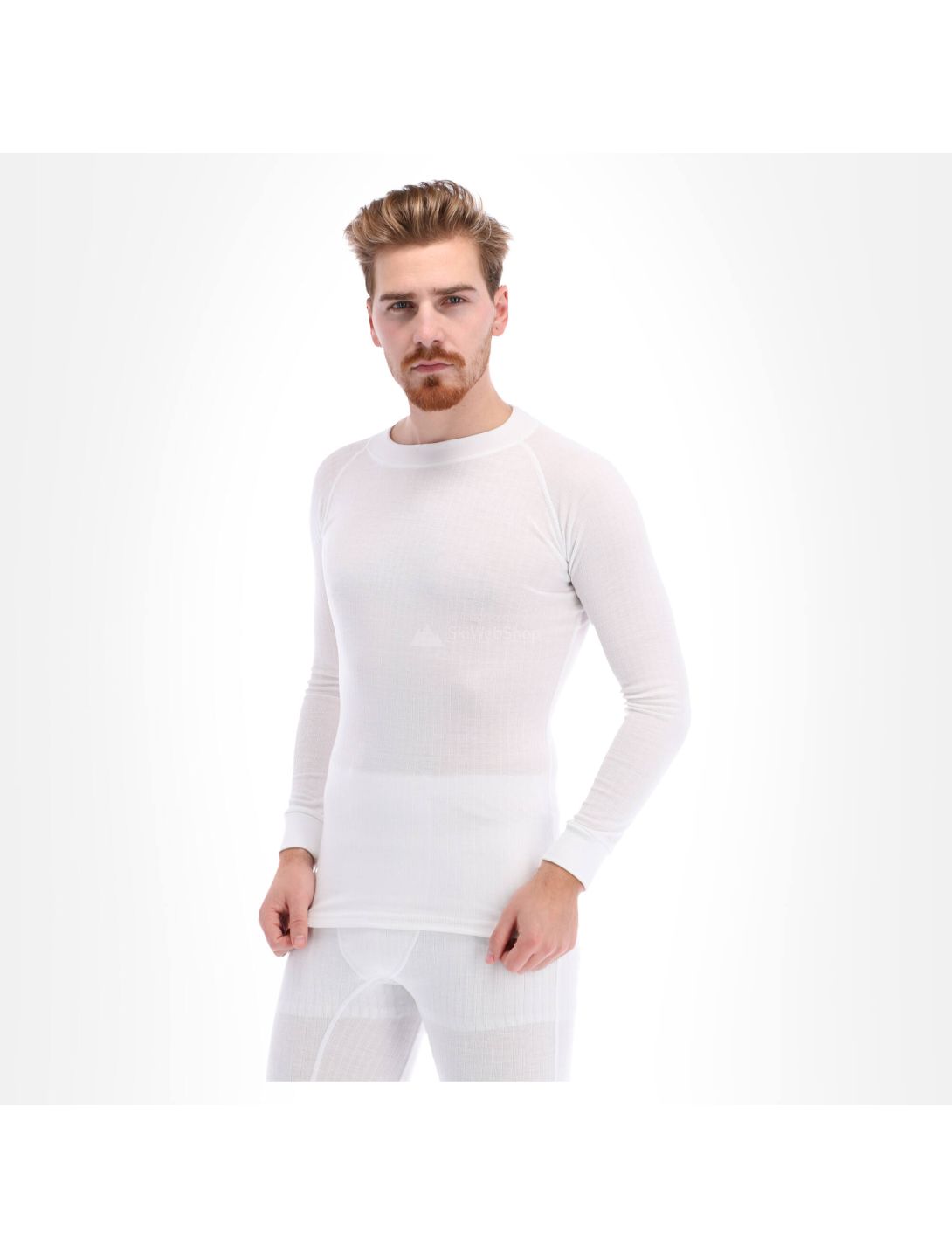 Avento, Thermal Shirt chemise thermo hommes White blanc 