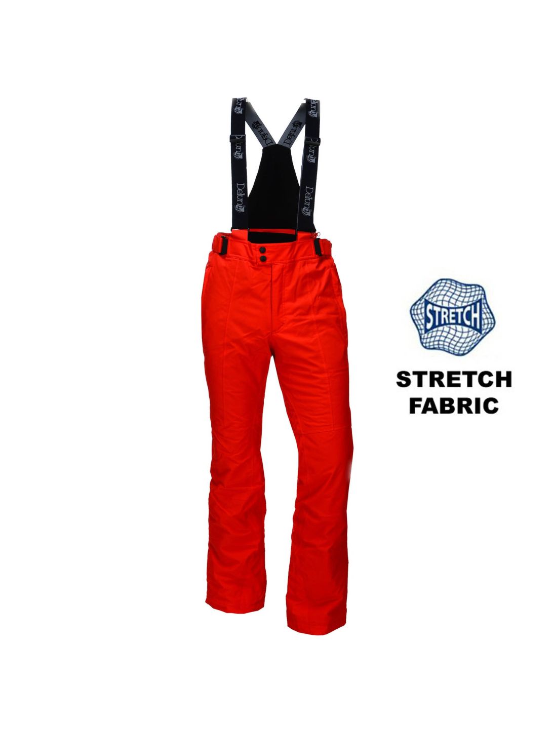 Deluni, pantalon de ski rouge 