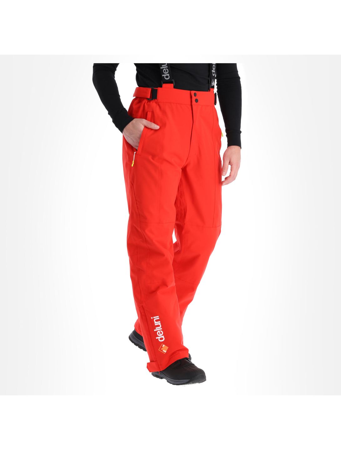 Deluni, Challenger 3 pantalon de ski hommes rouge 