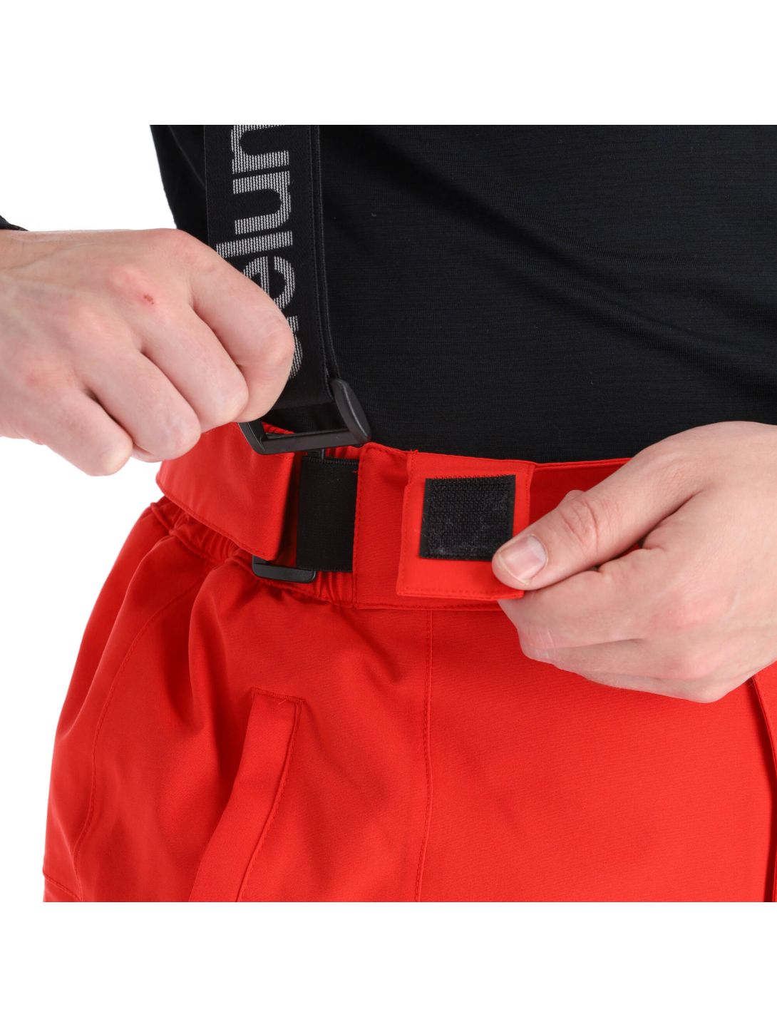 Deluni, Challenger 3 pantalon de ski hommes rouge 