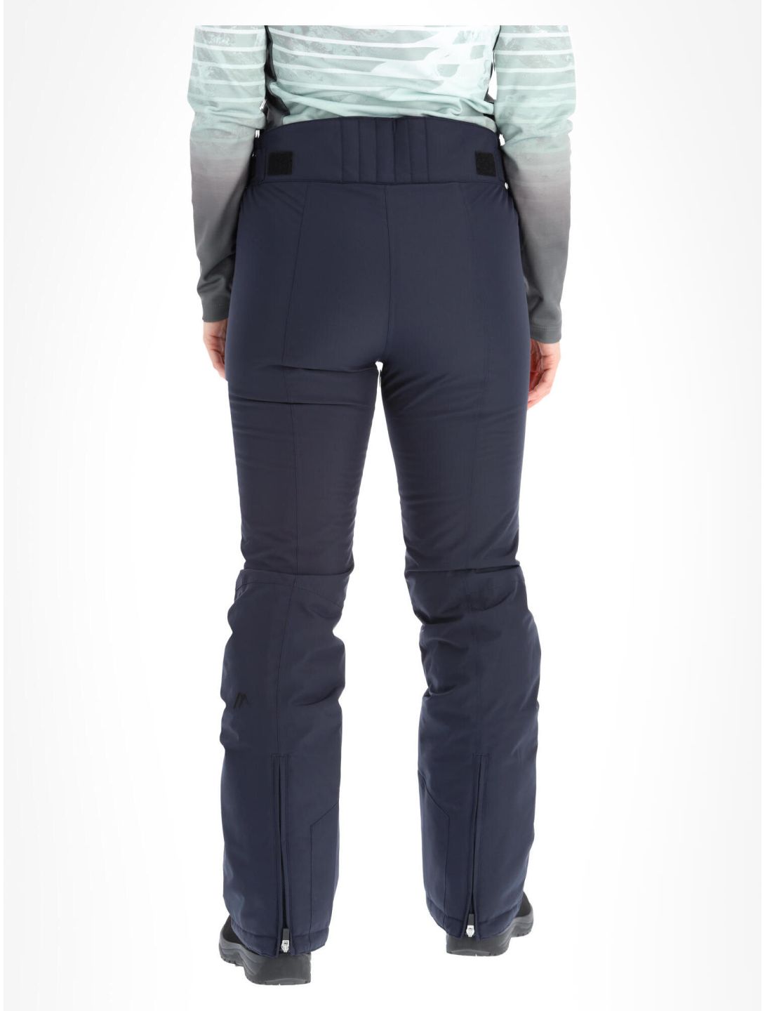 Maier Sports, Vroni slim pantalon de ski femmes Night Sky bleu 