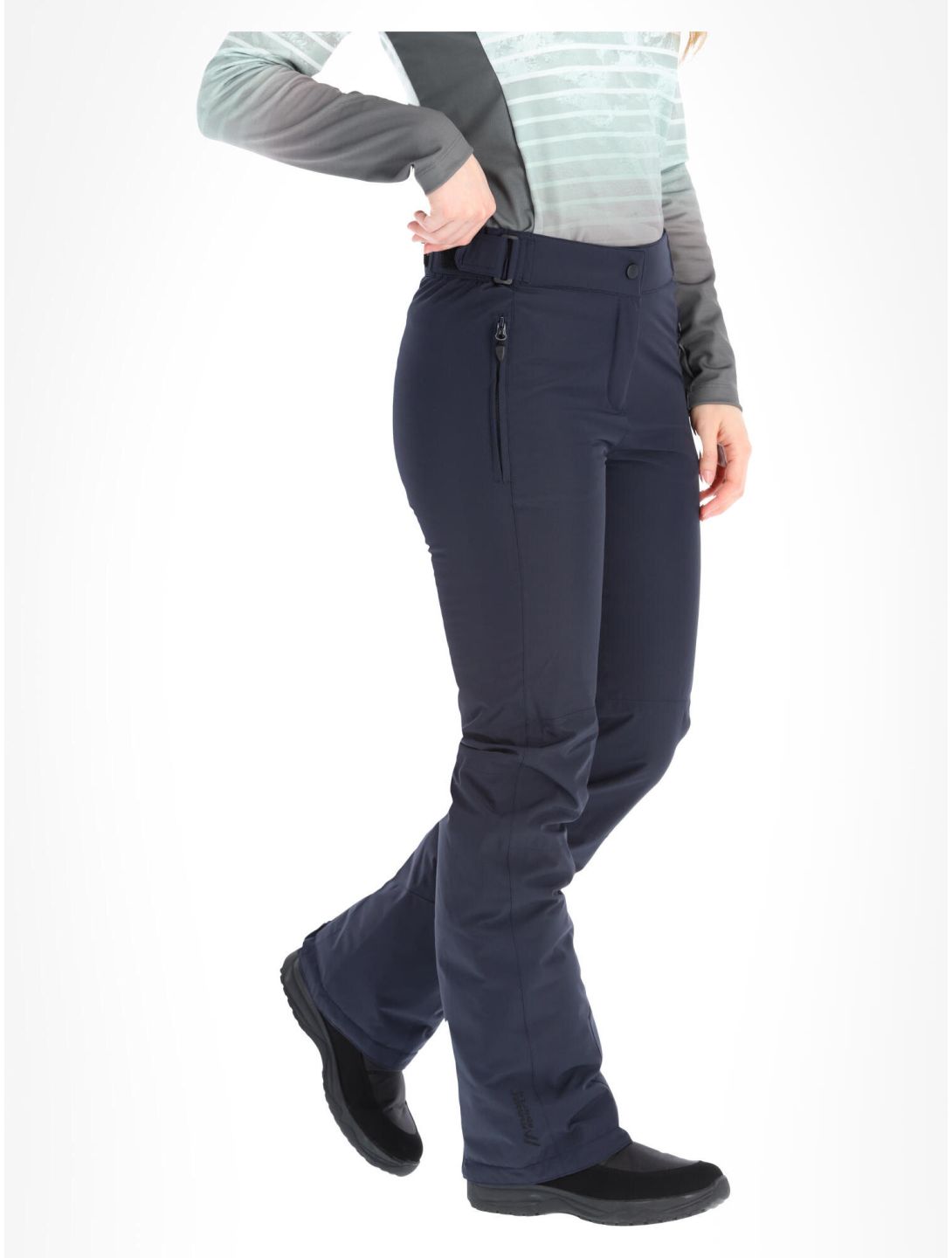 Maier Sports, Vroni slim pantalon de ski femmes Night Sky bleu 