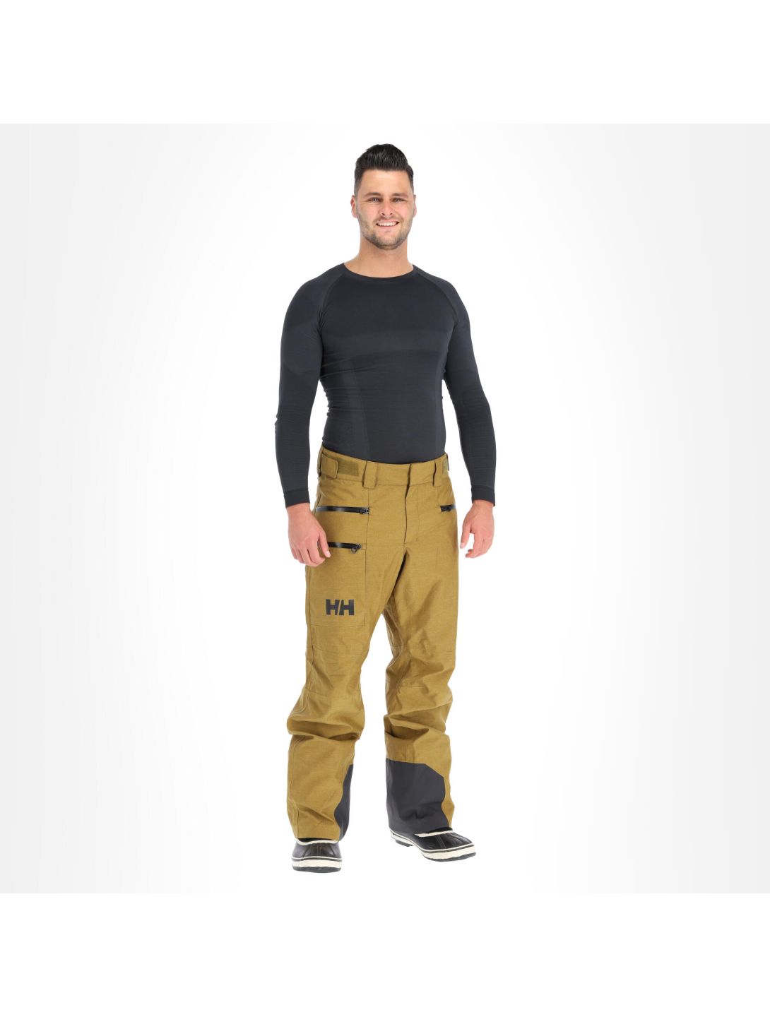 Helly Hansen, Garibaldi 2.0 pantalon de ski en softshell hommes uniform vert 