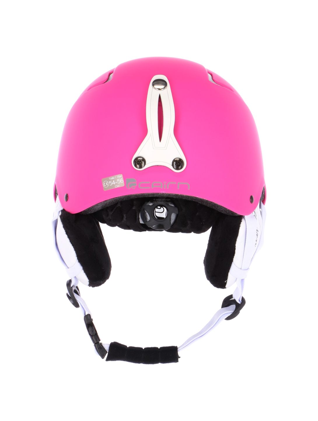 Cairn, Android, ski helmet, kids, mat fluo fuchsia