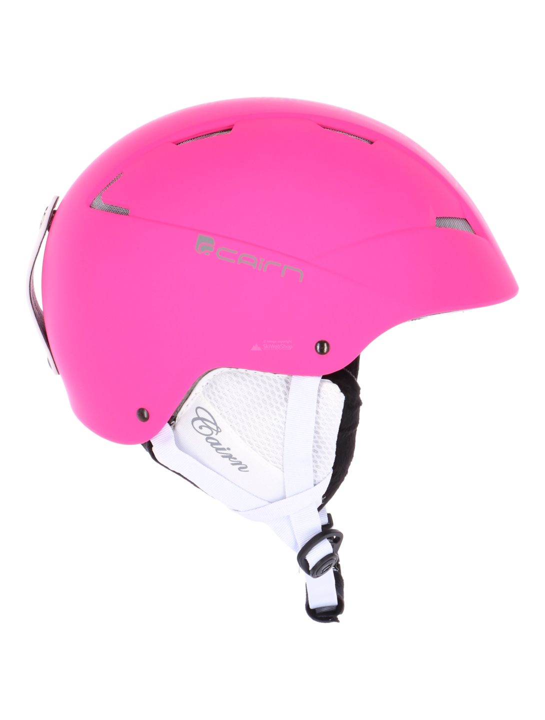 Cairn, Android, ski helmet, kids, mat fluo fuchsia