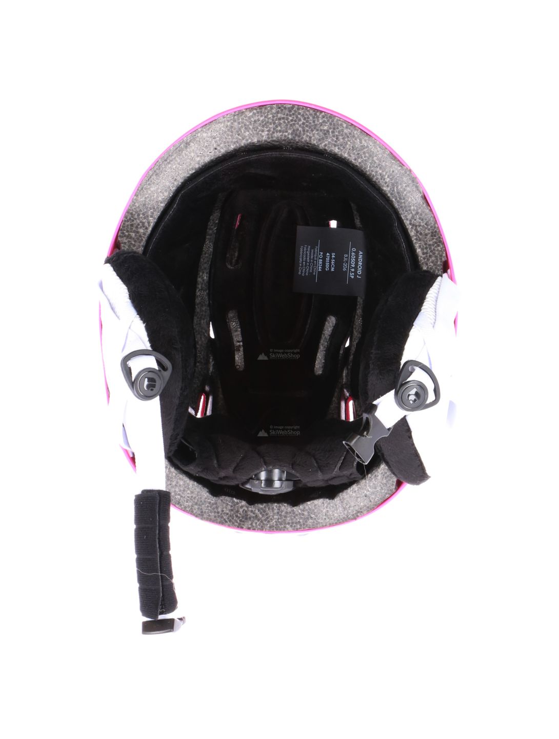 Cairn, Android, ski helmet, kids, mat fluo fuchsia