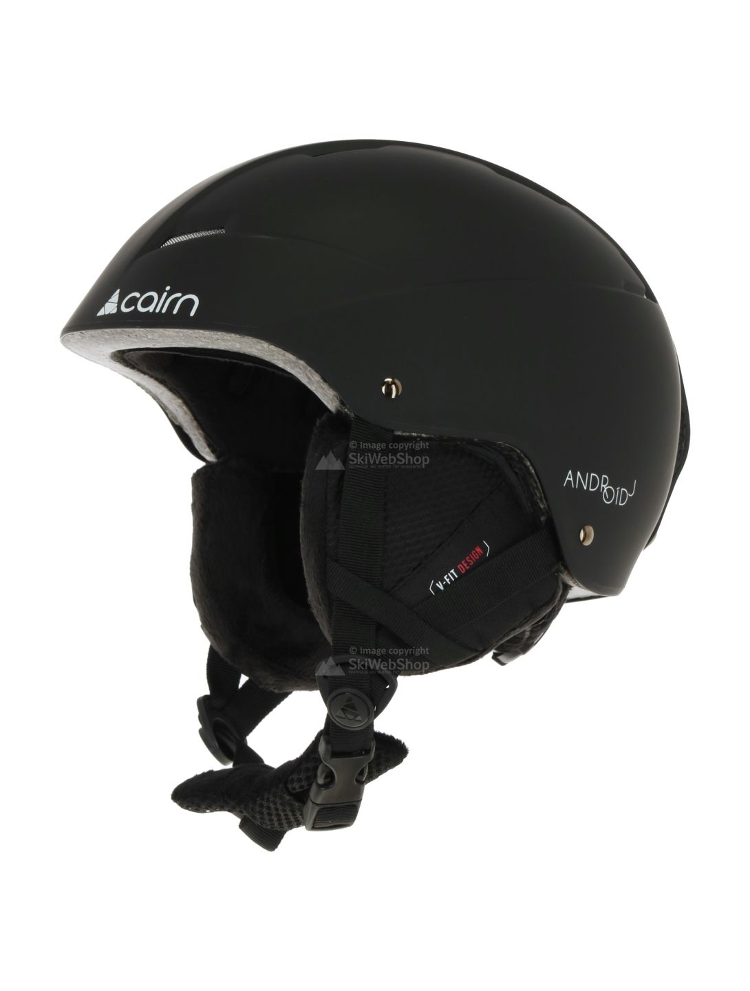 Cairn, Android, ski helmet, kids, mat black