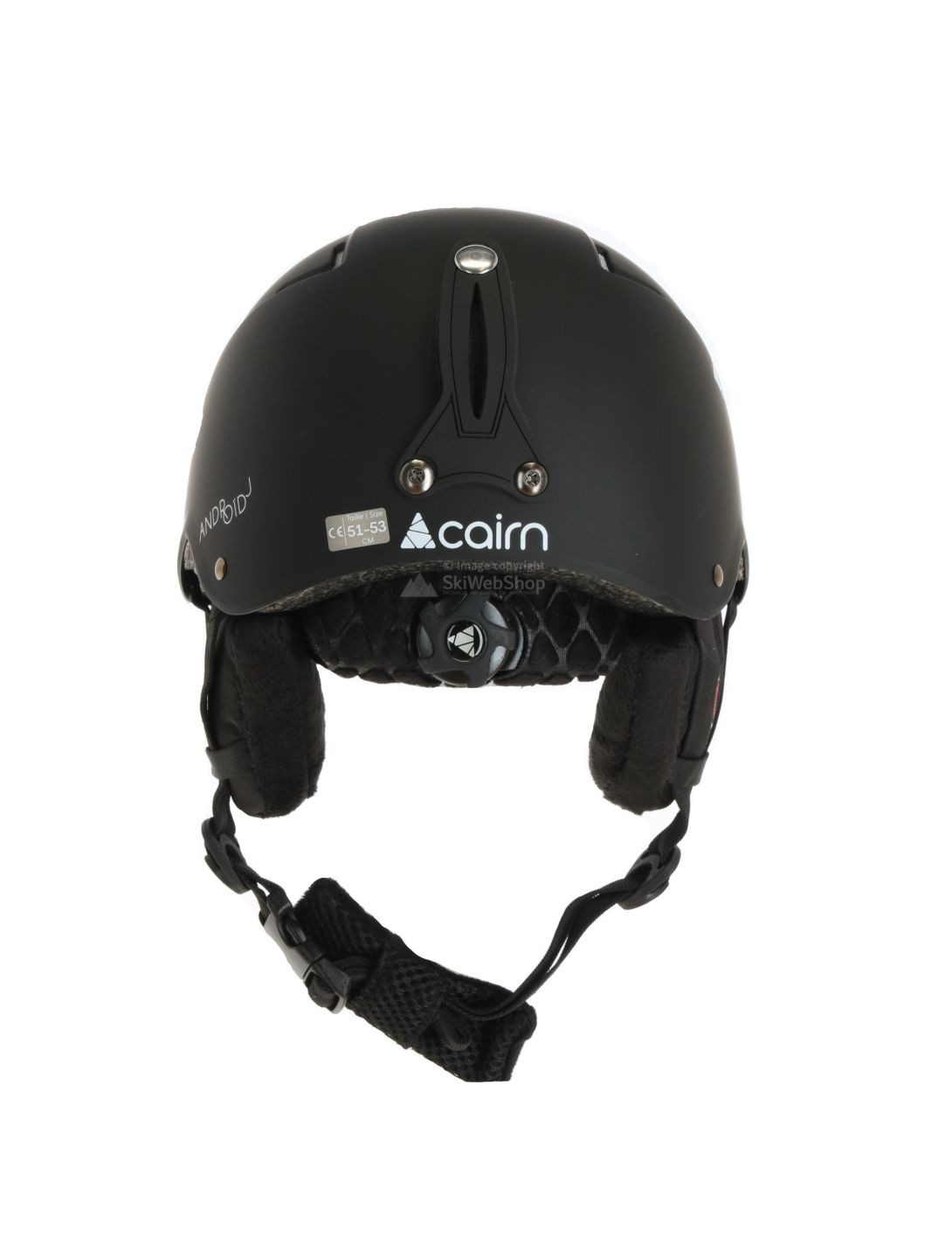 Cairn, Android, ski helmet, kids, mat black