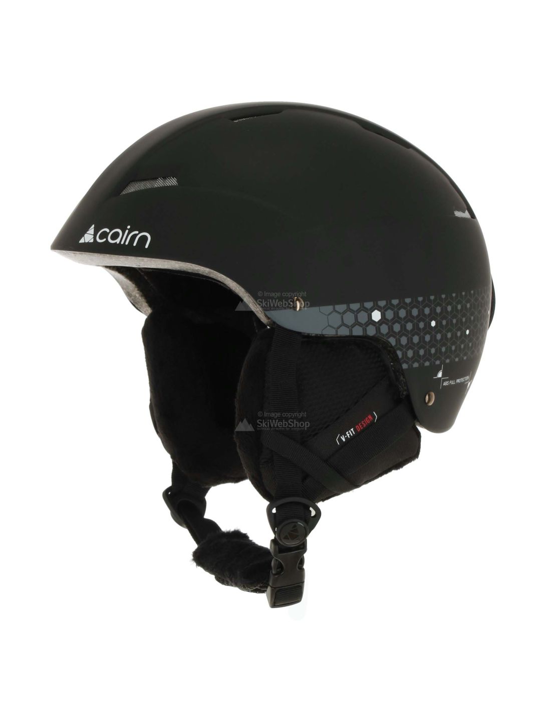 Cairn, Andromed, ski helmet, mat black structure