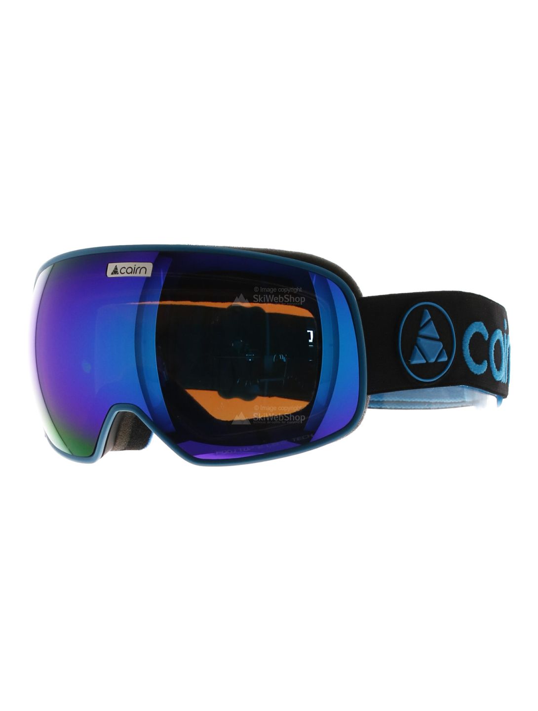 Cairn, Magnetik lunettes de ski bleu, noir 