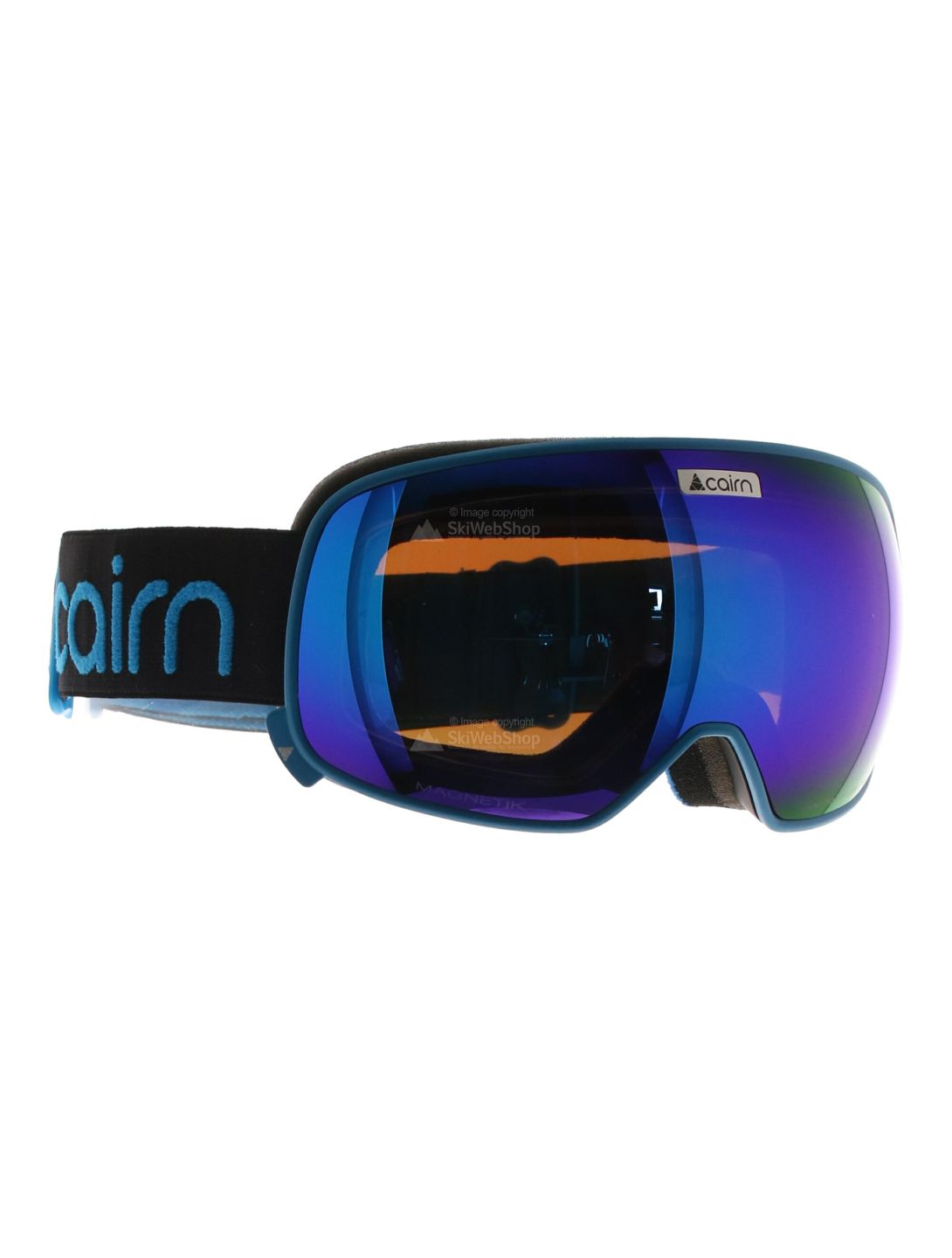 Cairn, Magnetik lunettes de ski bleu, noir 