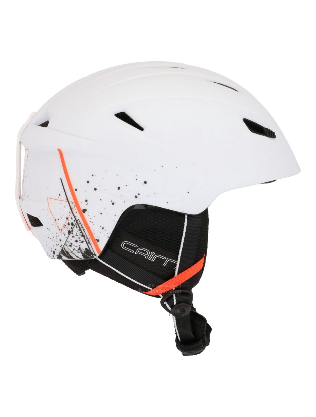 Cairn, Profil, ski helmet, mat white summits