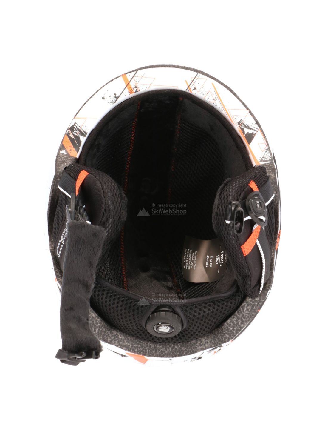 Cairn, Profil, ski helmet, mat white summits