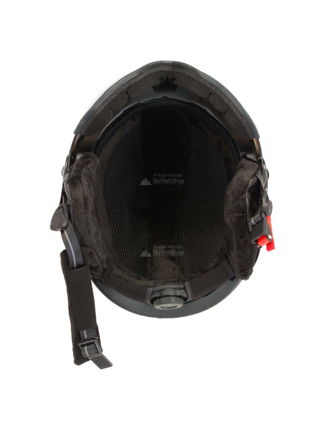 Cairn, Stellar, visor ski helmet, black