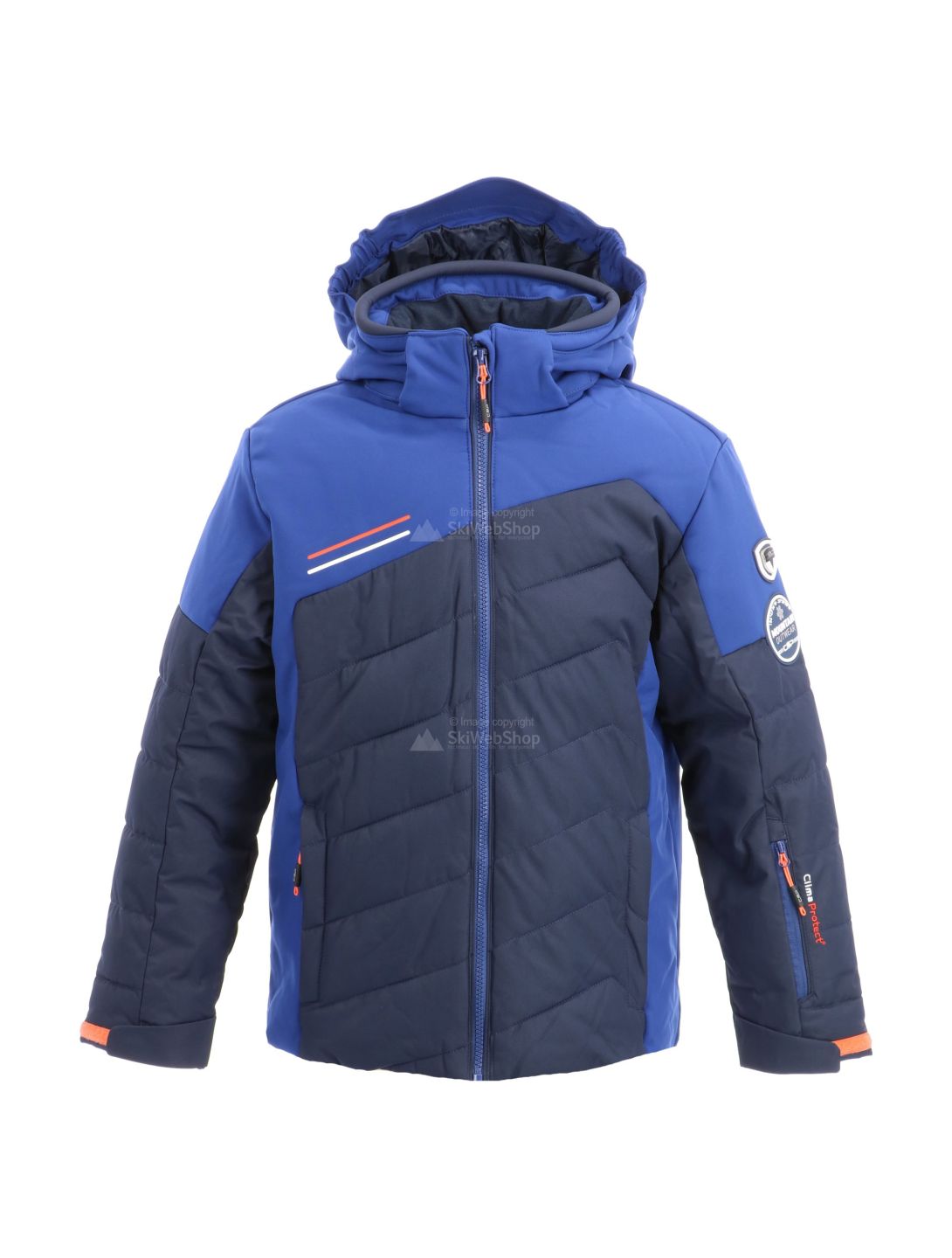 CMP, veste de ski enfants bleu 