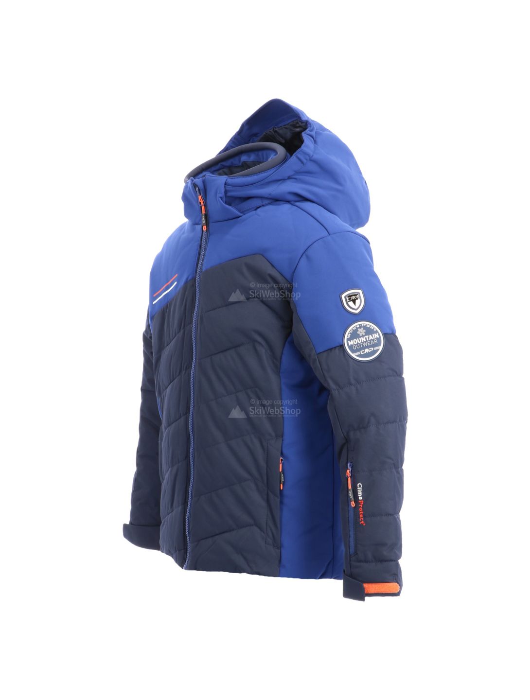 CMP, veste de ski enfants bleu 