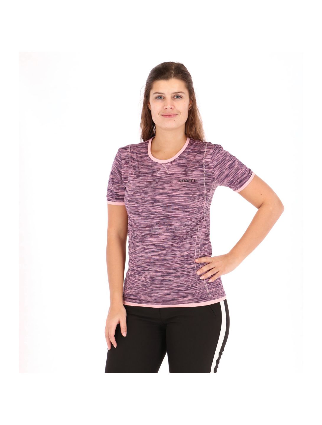 Craft, Active Comfort RN SS, thermal shirt, women, cameo/montana purple 