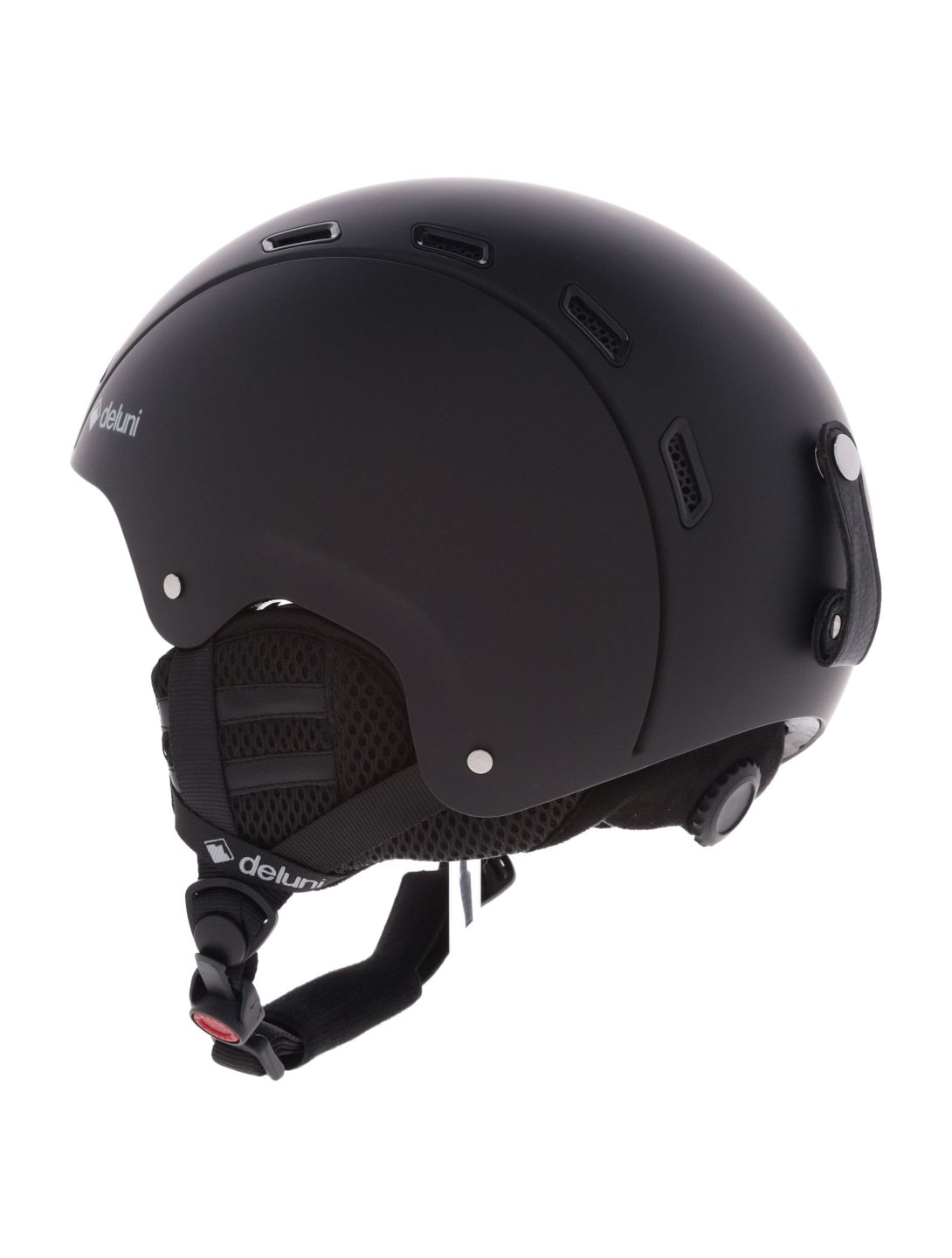 Deluni, Montano 1 casque de ski unisexe Matt Black noir 