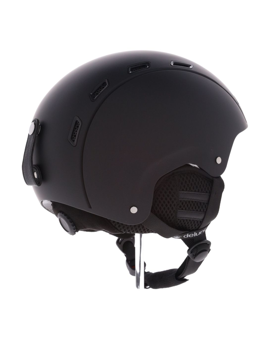 Deluni, Montano 1 casque de ski unisexe Matt Black noir 