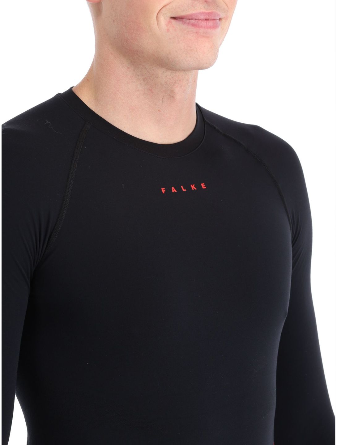 Falke, Longsleeve Trend chemise thermo hommes Black noir 