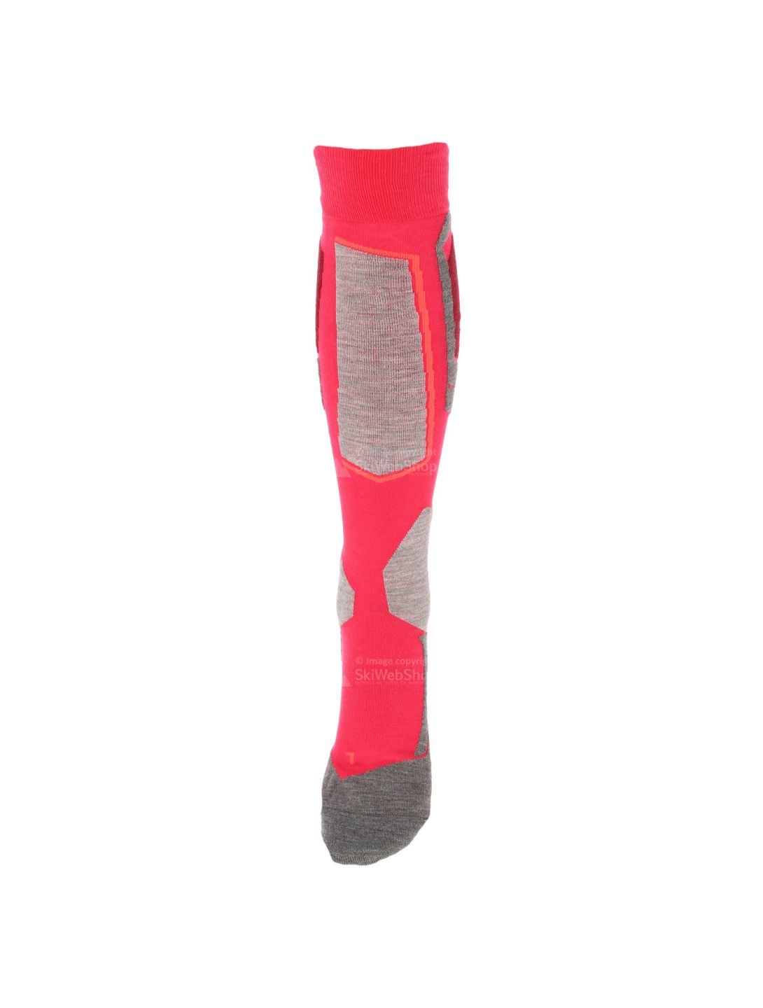 Falke, chaussettes de ski gris, rose 