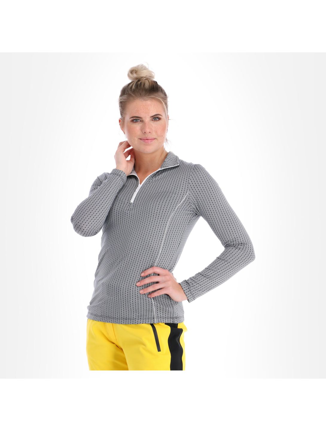 CMP, Half zip shirt pull de ski femmes noir 