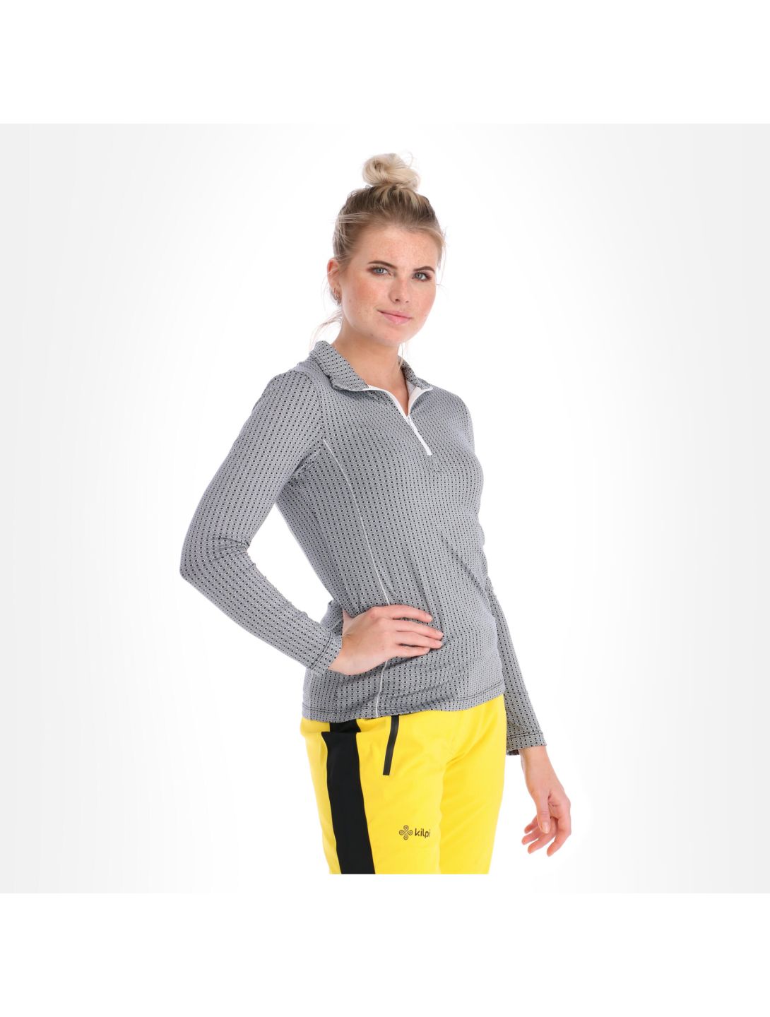 CMP, Half zip shirt pull de ski femmes noir 