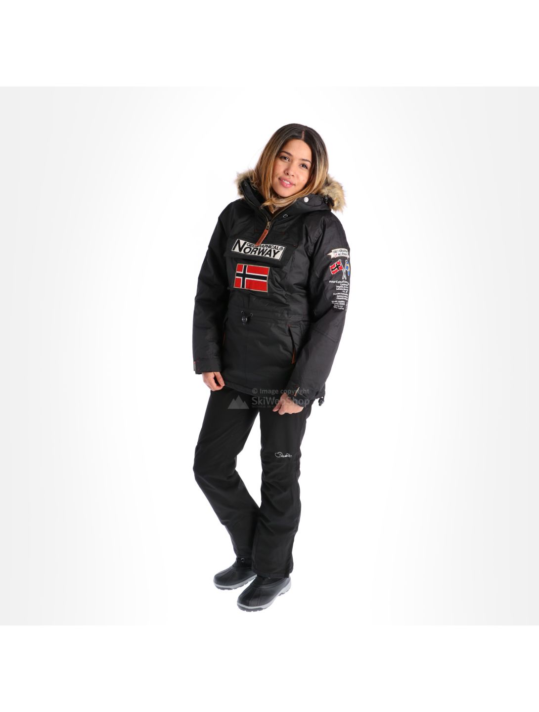 Geographical Norway, Boomera New 001 veste de ski femmes noir 