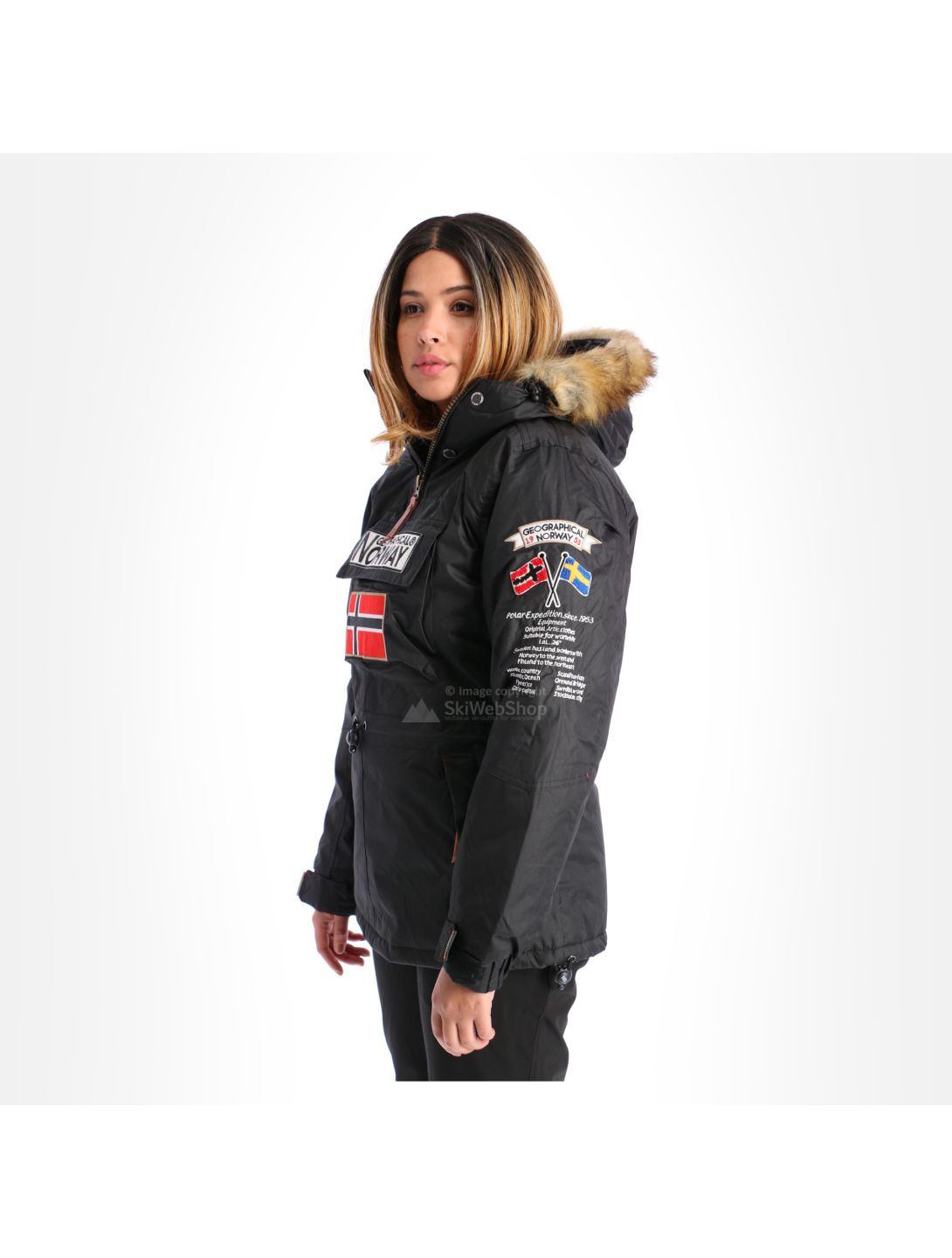 Geographical Norway, Boomera New 001 veste de ski femmes noir 