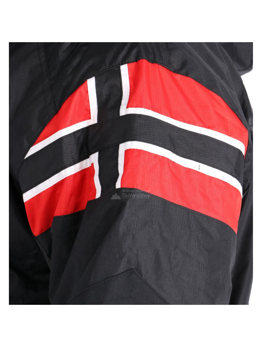 Geographical Norway, veste de ski noir, rouge 