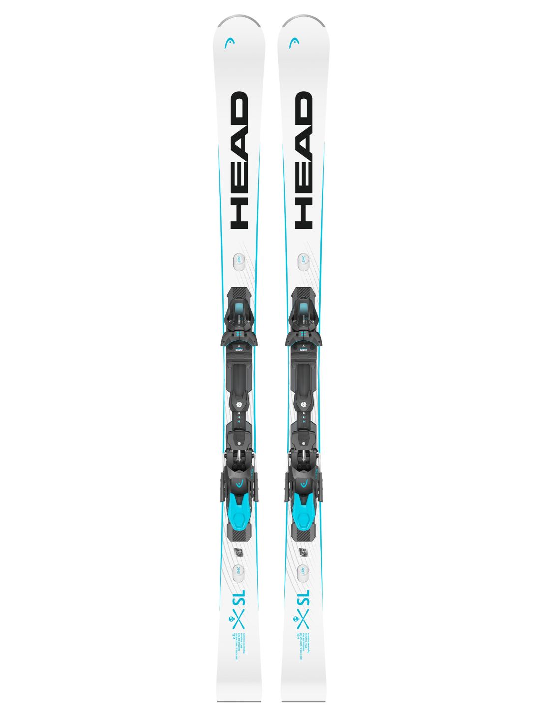 Head, WC Rebels e-SL SW + FF 11 GW (2024-2025) skis unisexe White 