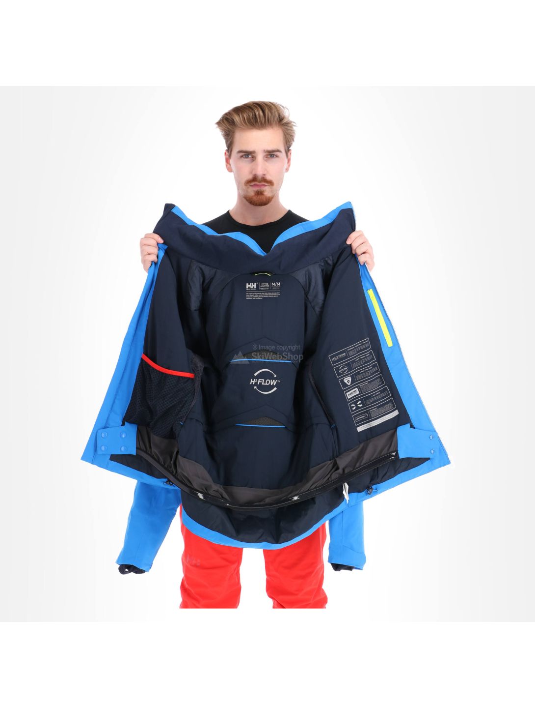 Helly Hansen, Alpha 3.0 veste de ski hommes electric bleu 