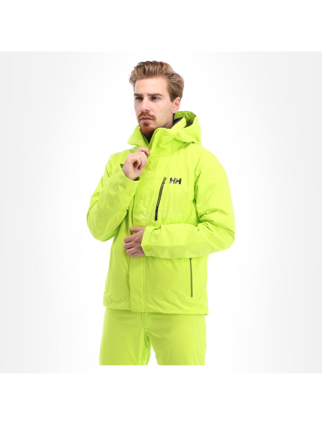 Helly Hansen, Bonanza veste de ski hommes azid lime vert 