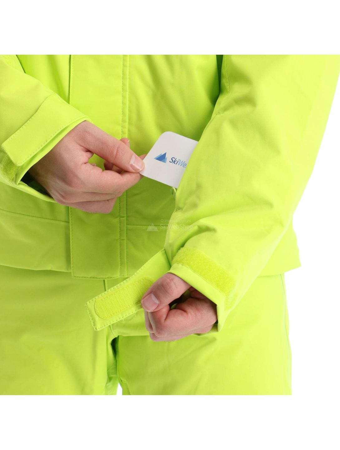 Helly Hansen, Bonanza veste de ski hommes azid lime vert 