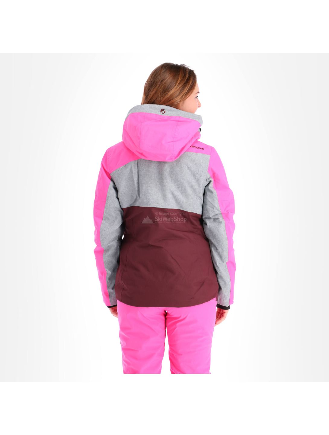 Icepeak, Calion, ski jacket, women, grey/pink