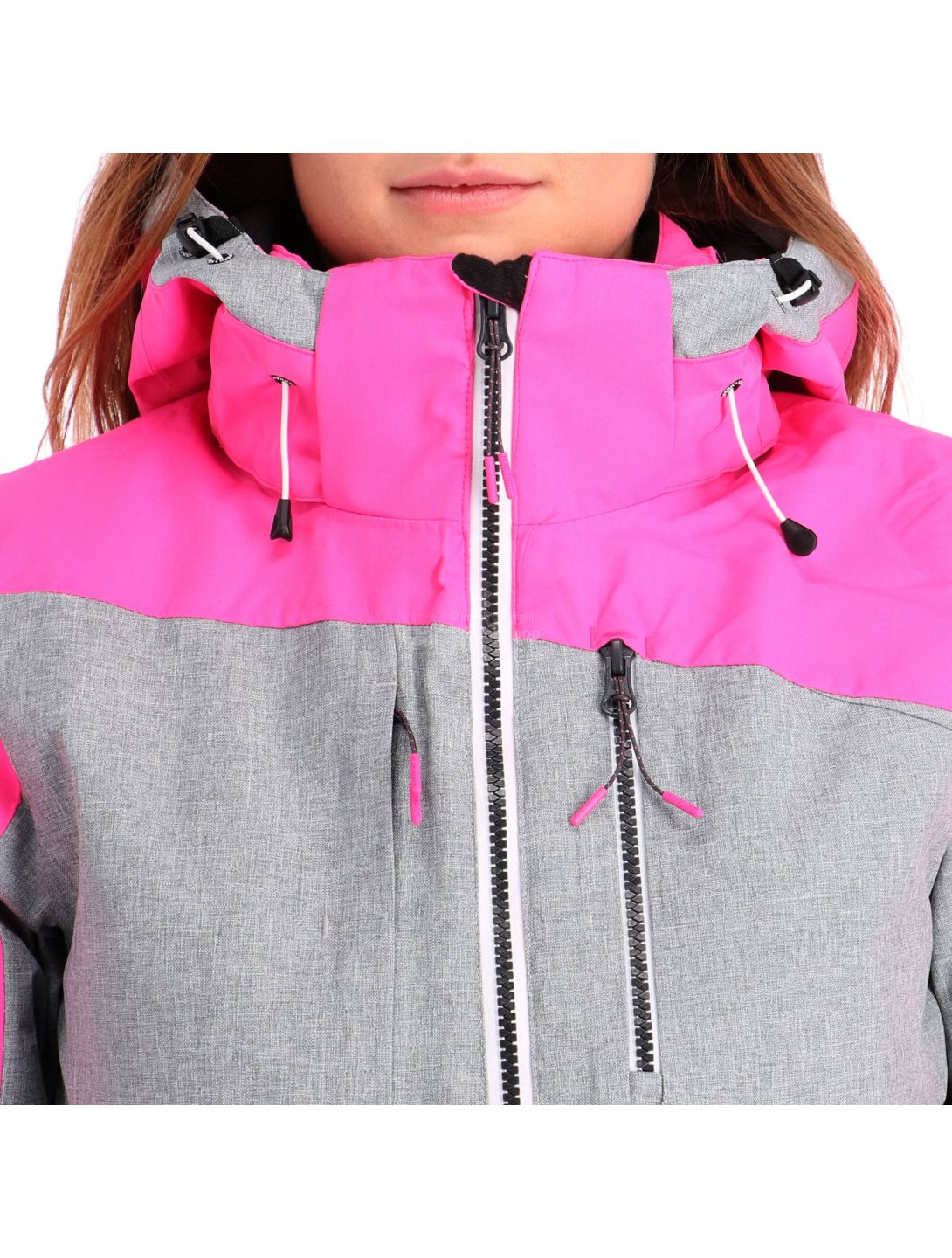 Icepeak, Calion, ski jacket, women, grey/pink