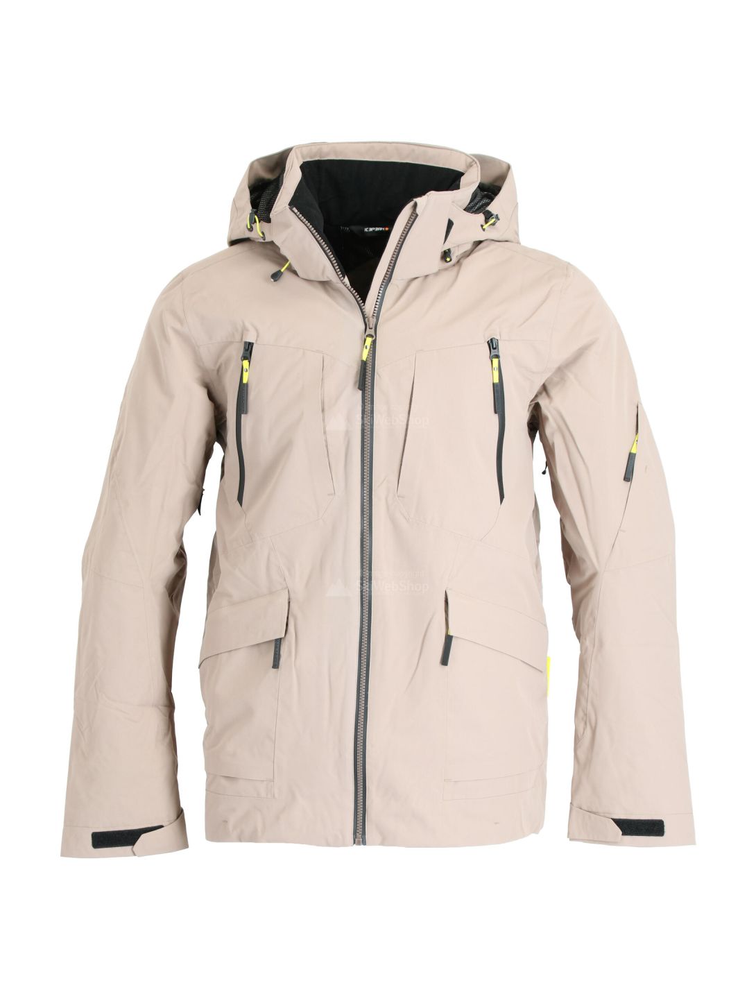 Icepeak, Callahan veste de ski hommes brun 