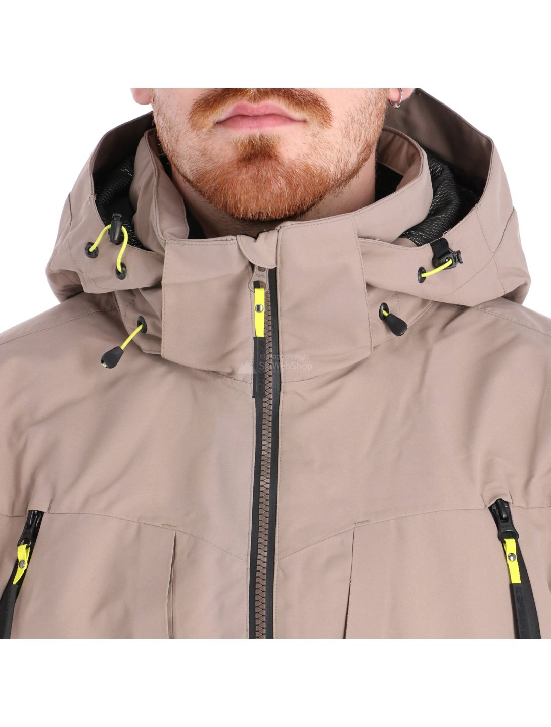 Icepeak, Callahan veste de ski hommes brun 