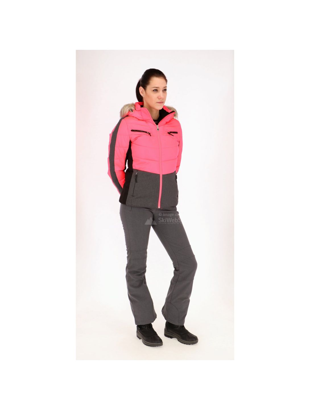 Icepeak, Cathy ski jacket, women, hot pink