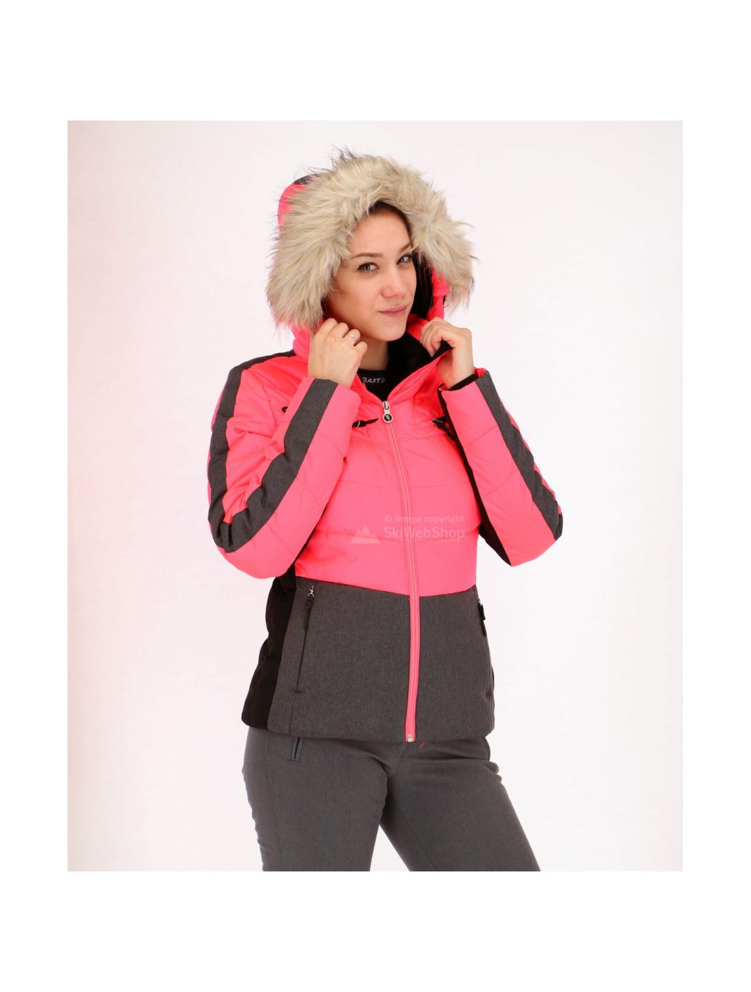 Icepeak, Cathy ski jacket, women, hot pink