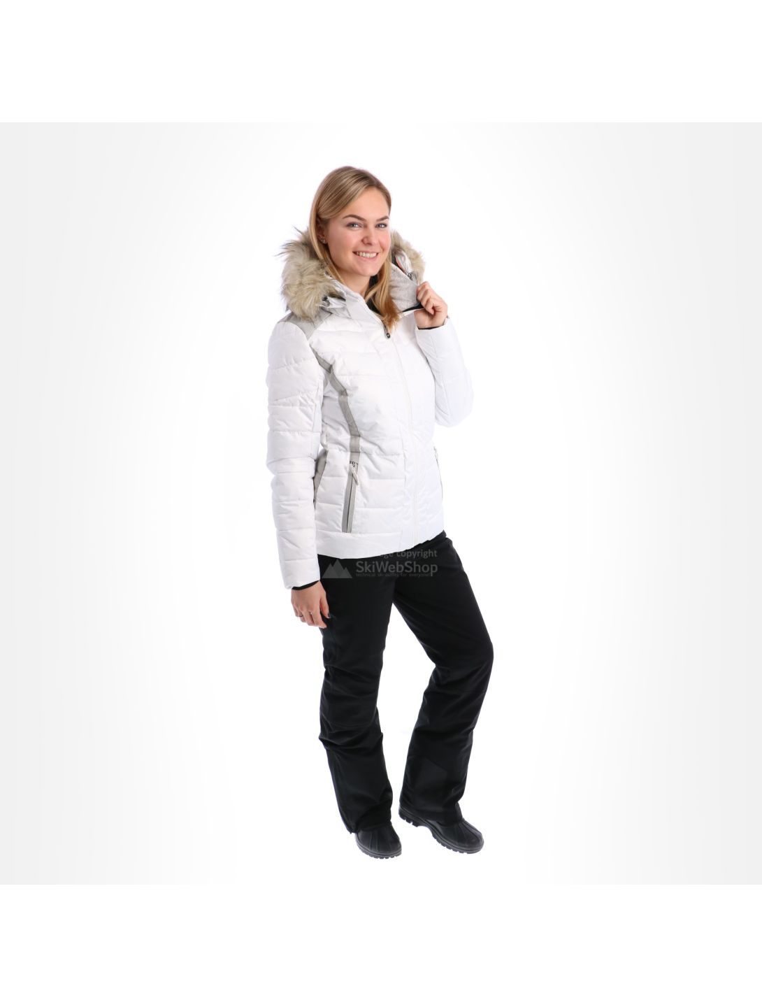 Icepeak, Cindy, ski jacket, women, white