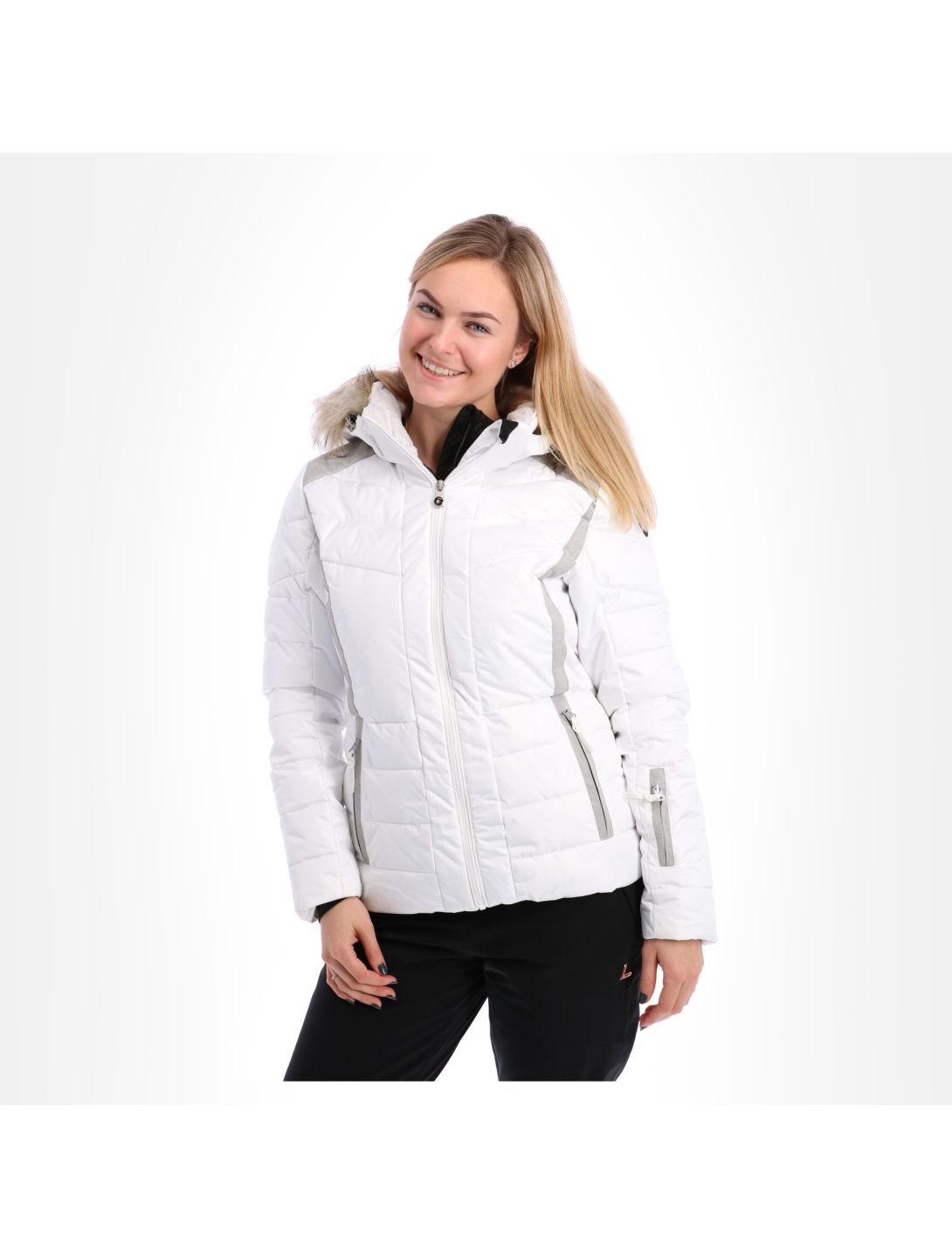 Icepeak, Cindy, ski jacket, women, white