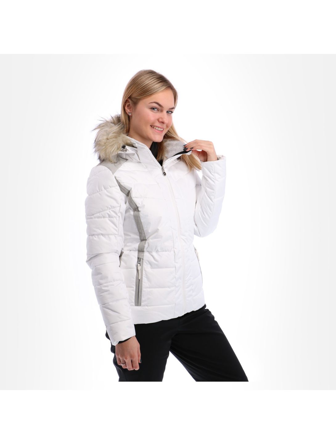 Icepeak, Cindy, ski jacket, women, white