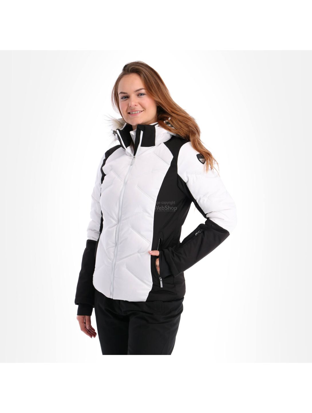 Icepeak, Elsah, ski jacket, women, white